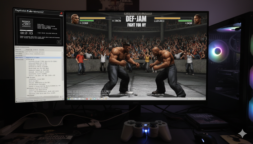 Def Jam Fight for NY PS2 ROM: How to Play with PS2 BIOS for PCSX2 ps2